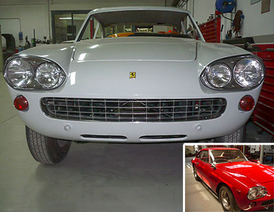 Ferrari Speciale restauro auto d'epoca